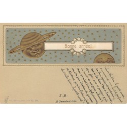 n°28917- Carte Gaufrée -...