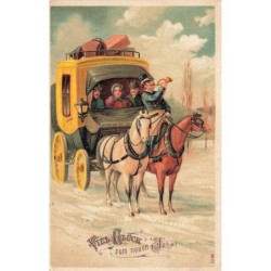 n°28921 - Carte Gaufrée -...