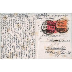 n°28928 - Noël - Anges veillant sur une fillette endormie tenant son ours en peluche - Teddy Bear