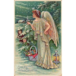 n°28934 - Carte Gaufrée -...