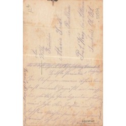 n°28934 - Carte Gaufrée - Noël - Gesegnete Weihnachten - Ange gardien près d'un panier et d'une lanterne