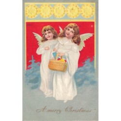 n°28936 - Carte Gaufrée -...