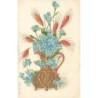 n°28941 - Carte Gaufrée - Fantaisie - MSIB 370 - Myosotis dans un vase