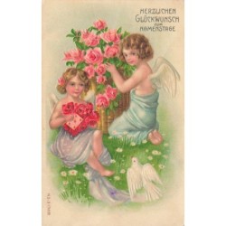 n°28948 - Carte Gaufrée...