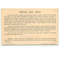 n°13526 - Pêche d'Eau Douce - Aux Jeux (Perches)