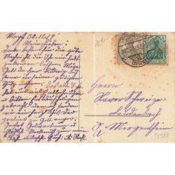 n°28971 - Fröhliche Weihnachten - Ange gardien et anges sur une luge tirée par des biches