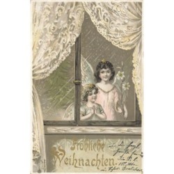 n°28976 - Carte Gaufrée -...