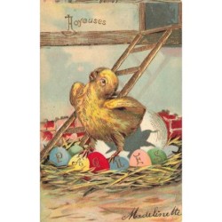 n°28988 - Carte Gaufrée -...