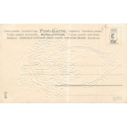 n°28996 - Carte Gaufrée - MSIB 350 - Fleurs, dont des myosothis dans un panier