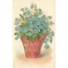 n°28997 - Carte Gaufrée - MSIB 13563 - Myosothis dans un pot
