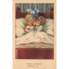 n°29005 - Bertiglia - Petite compagnie, heureuse vie - Couple s'embrassant dans un lit