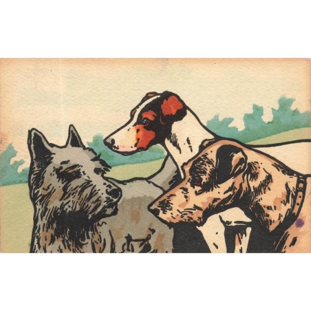 n°29006 - Illustrateur MM Vienne n° 419 - Trois chiens