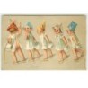 n°13546 - Carte Gaufrée - Bébés avec leurs pots de chambre