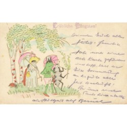 n°29045 - Carte Gaufrée -...