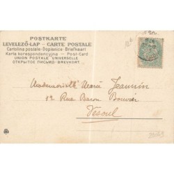 n°29049 - Fantaisie - Noël 1903 - Ange jouant de la harpe