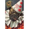 n°29052 - Illustrateur A. Thiele - Chien habillé avec un costume de clown - Keinen Tropfen im Becher mehr