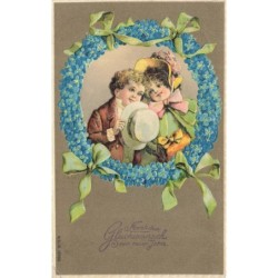 n°29062 - Carte Gaufrée -...