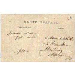 n°13554 - Carte avec des Plumes - Papillon