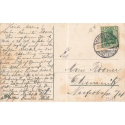 n°29079 - Carte Gaufrée - Noël - Fröhliche Weihnachten - Ange gardien déposant des jouets près d'un sapin