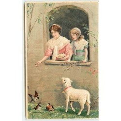 n°13560 - Carte Gaufrée -...