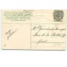 n°13560 - Carte Gaufrée - Jeunes femmes nourrissant des oiseaux, et un mouton