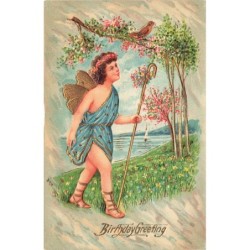 n°29095 - Carte Gaufrée -...