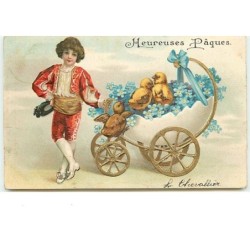 n°13563 - Carte Gaufrée -...