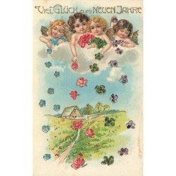 n°29129 - Carte Gaufrée -...