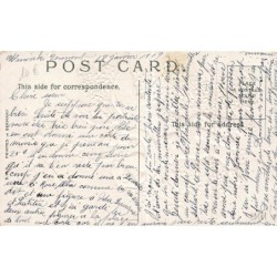 n°29141 - Carte Gaufrée - To my Valentine - Cupidon décorant une colombe avec du myosothis