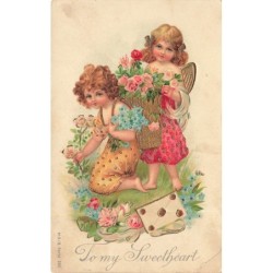 n°29146 - Carte Gaufrée -...