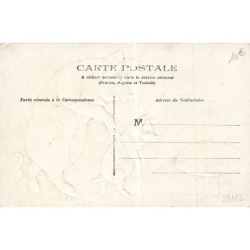 n°29172 - Carte Gaufrée - 1er Avril - Toi qui rêve d'être père, reçois le sans manière - Cochon et champignon