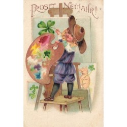 n°29176 - Carte Gaufrée -...