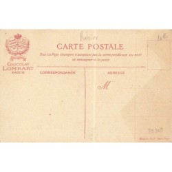 n°29209 - Illustrateur B. Rabier - Le chien qui lâche sa proie pour l'ombre - Chocolat Lombart