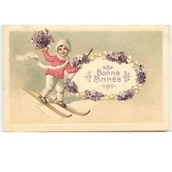 n°13579 - Carte Gaufrée -...