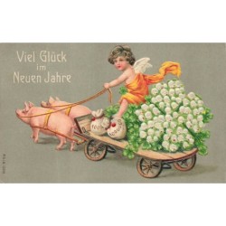 n°29215 - Carte Gaufrée -...