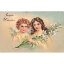 n°29222 - Carte Gaufrée -...