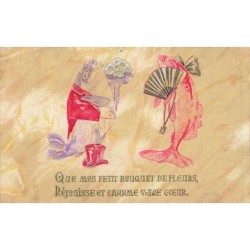 n°29225 - Carte Gaufrée -...