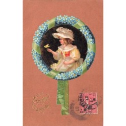 n°29238 - Carte Gaufrée -...