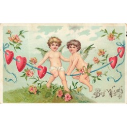 n°29240 - Carte Gaufrée -...