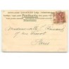 n°13585 - Carte Gaufrée - Tête de Chien