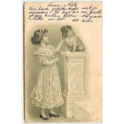 n°13586 - Carte Gaufrée -...