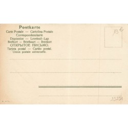 n°29291 - Fantaisie - Bonnes Pâques - Sac humanisé, portant un champignon