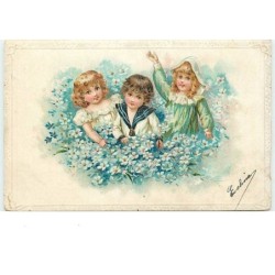 n°13592 - Carte Gaufrée -...
