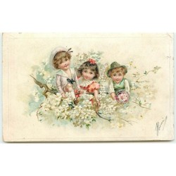 n°13593 - Carte Gaufrée -...