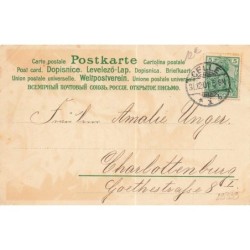 n°29339 - Nouvel An - Viel Glück im Neuen Jahre - Anges renversant des lettes d'une corne d'abondance