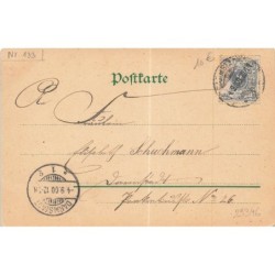 n°29346 - Fantaisie - Fillette cueillant des fleurs des champs