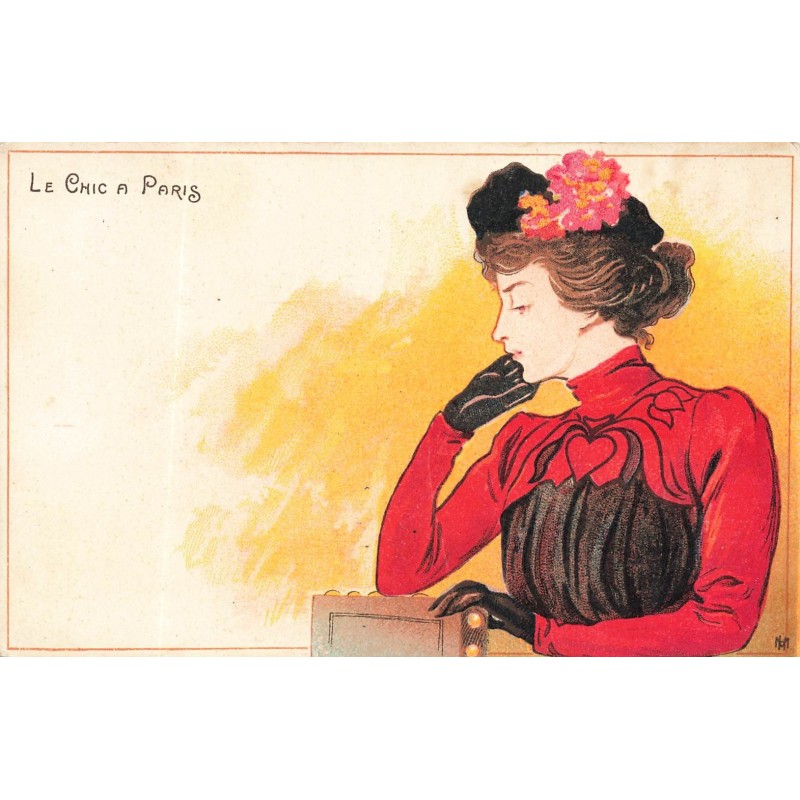 n°29355 - Illustrateur Henri Meunier - Le Chic à Paris