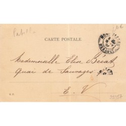 n°29357 - Illustrateur Patella - Jeune femme regardant cupidon