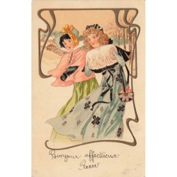 n°29363 - Carte Gaufrée -...