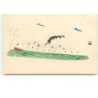 n°13598 - Carte en relief - Paquebot